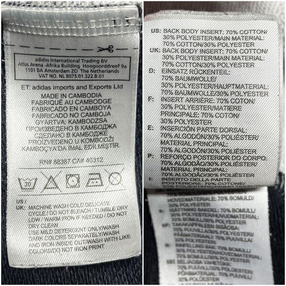 ADIDAS X RITA ORA "Banned From Normal"  Tiger Eyes Sweatshirt Size M - Picture 8 of 9